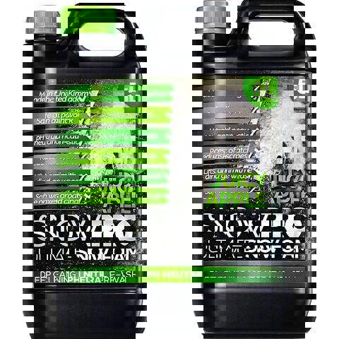 SnowPro Snow Foam Shampoo Car Wash Soap pH Neutral Vehicle Cleaning Detailing Pre Wash 5L Apple Fragrance