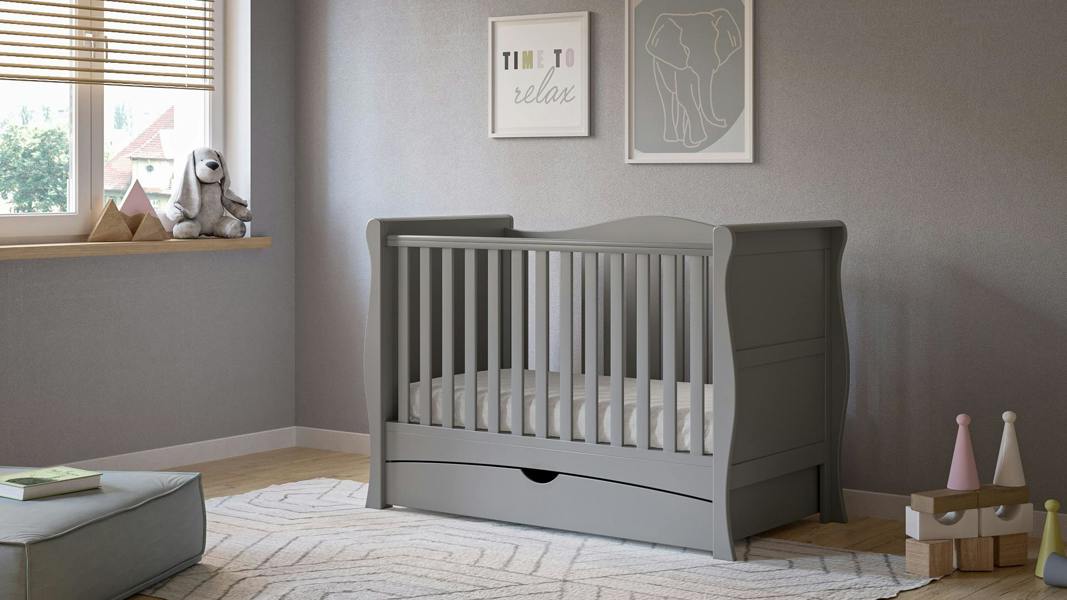 Viculii Gilbert Cot Bed Grey