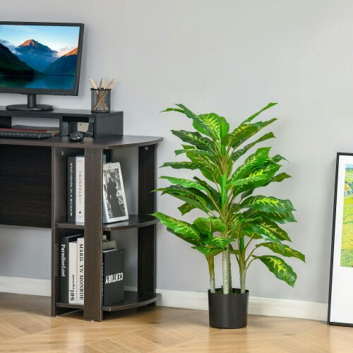 Wyld Haus Sulono Set Of 2 Artificial Evergreen Style Trees Supplied In Nursery Pots Green