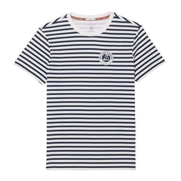 Lacoste Unisex Adult Roland Garros Edition Ultra Dry T-Shirt - White