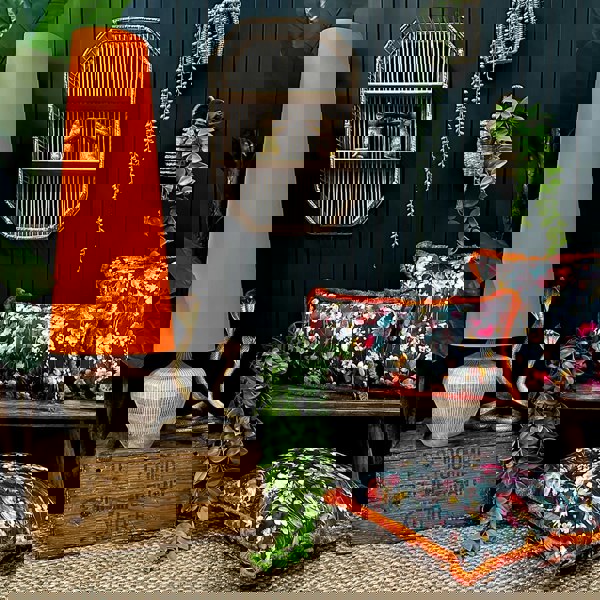 Love Frankie Oversized Cone Lampshades in Pumpkin Cotton