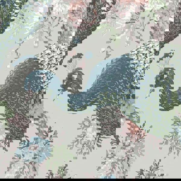 Laura Ashley Belvedere Wallpaper - Sage Green - 10m