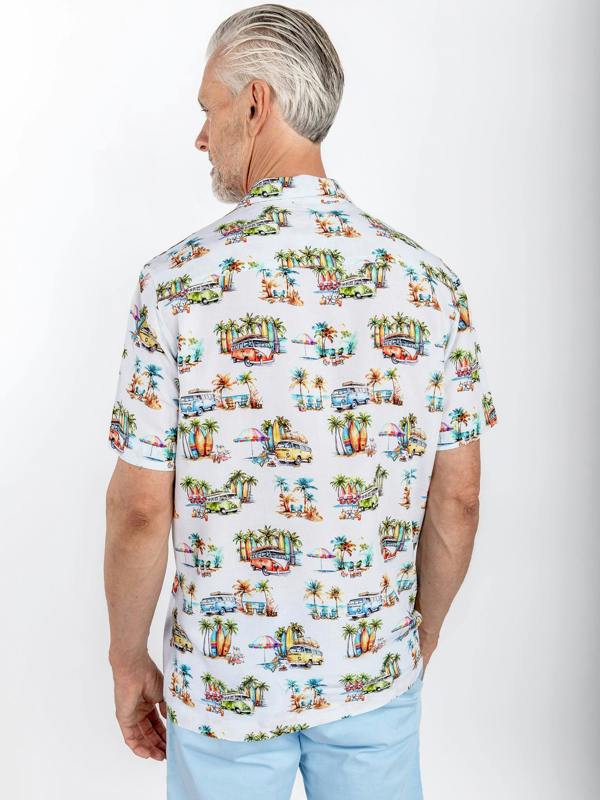Claudio Lugli CLSH 2604 White Summer Beach
