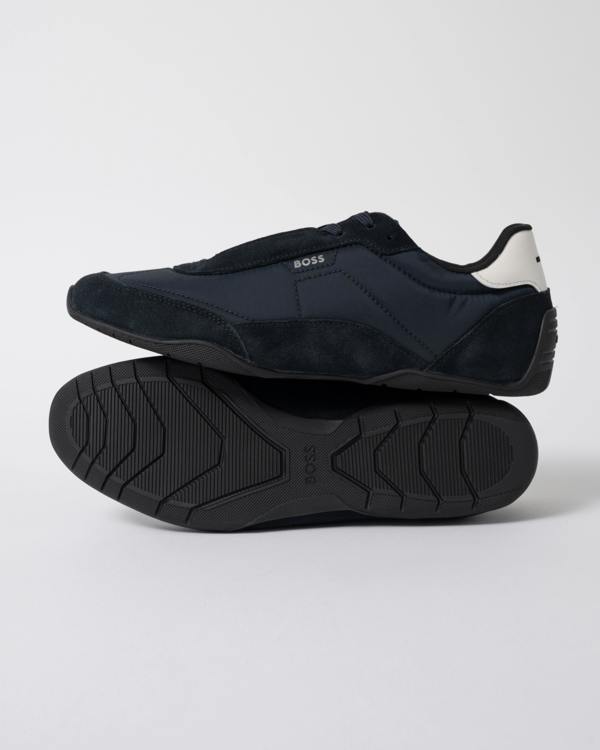 sole of BOSS Orange Jaylen_Lowp_sdnylt Mens Trainers 50563894 in Dark Blue 401