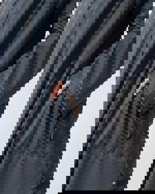 Ilse Jacobsen Rain Womens A-Line Softshell Raincoat - Ombre Blue 604