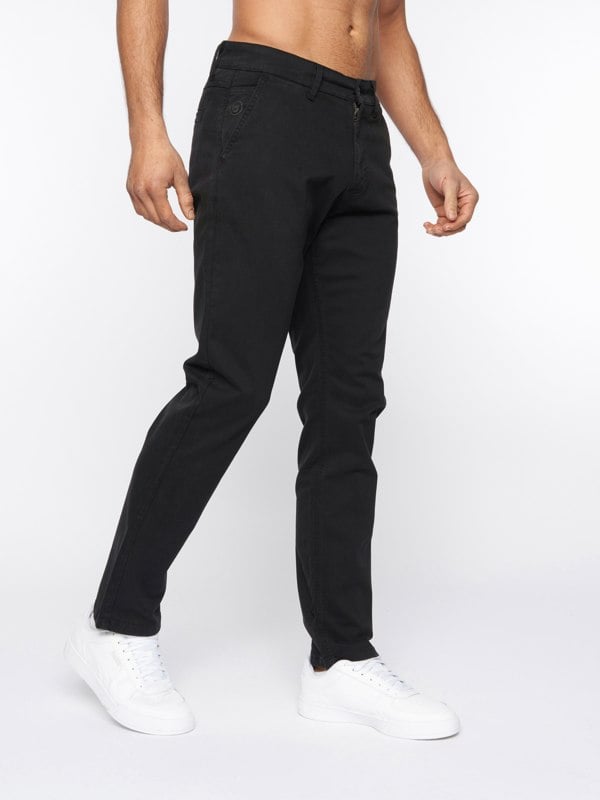 Duck and Cover Moretor Chinos Black