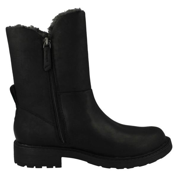 Clarks Ladies Clarks Warmlined Ankle Boots Orinoco2 Buckle