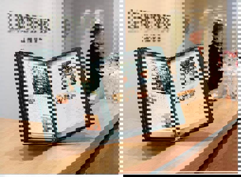 Durable SHERPA TABLE 10 Display Panel Desk Stand Module | A4 Grey