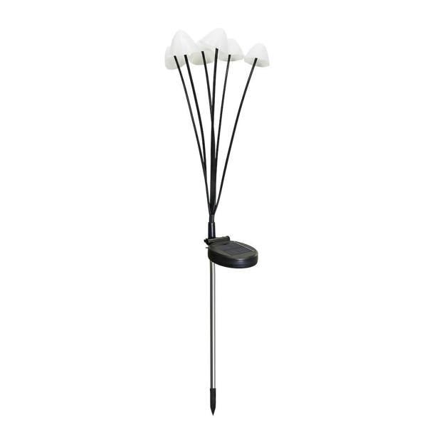 Milagro Mushrooms Solar Lamp 3000K Ip44 Green + White