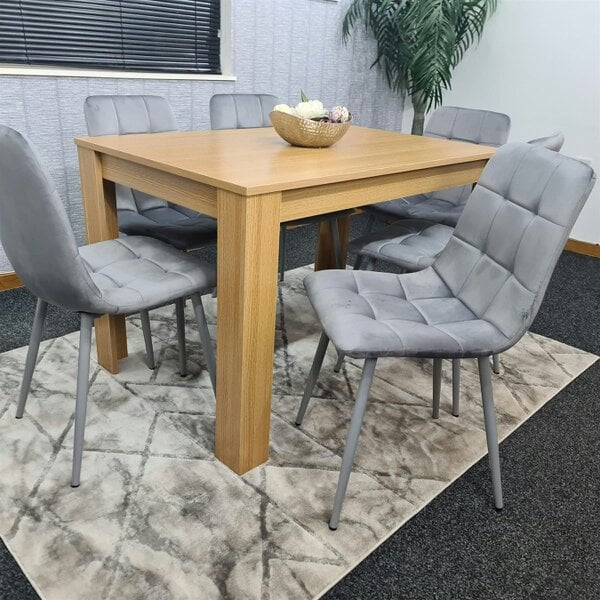 Kosy Koala Dining Table Set with 6 Chairs Dining Room and Kitchen table set of 6