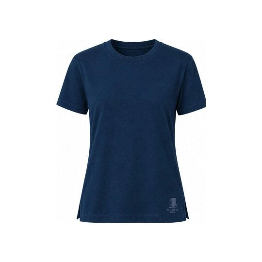 By Lanvin Shoulder Logo Blue T-Shirt