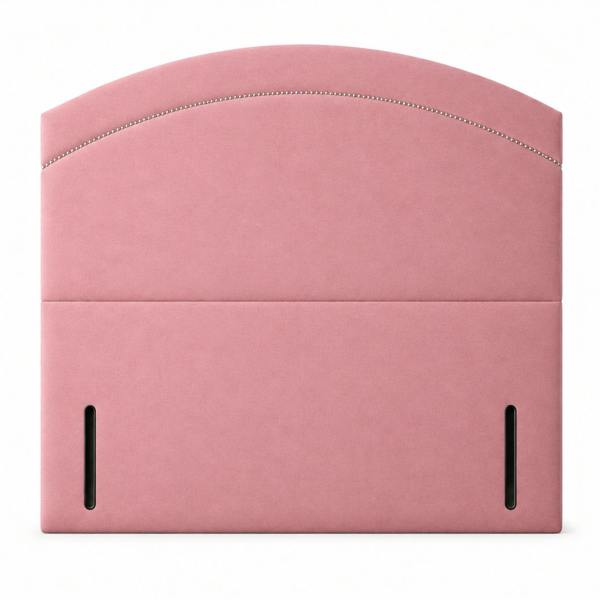 Great British Beds Oval Headboard - Pink Plush