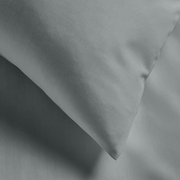 Sweet Dreams T200 Plain Percale Cotton Duvet Cover Set