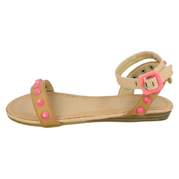 Spot On Girls Spot On Flat Ankle Strap Sandal H0116
