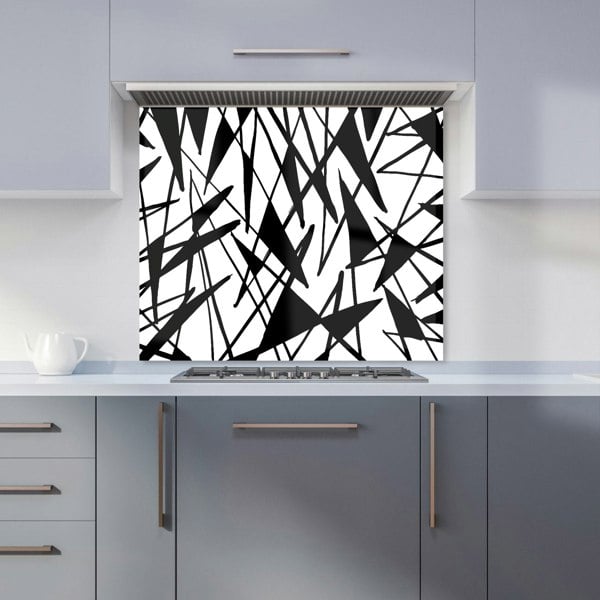 Warren Reed - Designer Brush Abstract Pattern Kitchen Splashback