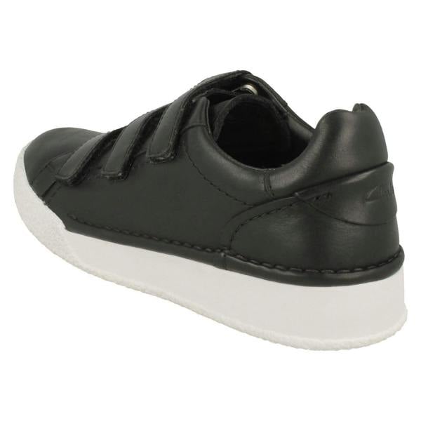 Clarks Ladies Clarks Hook And Loop Fastening Trainers CraftCup Strap