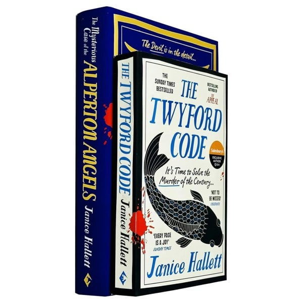 The Twyford Code and The Mysterious Case of the Alperton Angels By Janice Hallett Collection