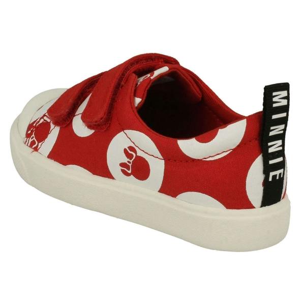 Clarks Childrens Boys Girls Clarks Disney Detailed Canvas Shoes City Polka Lo