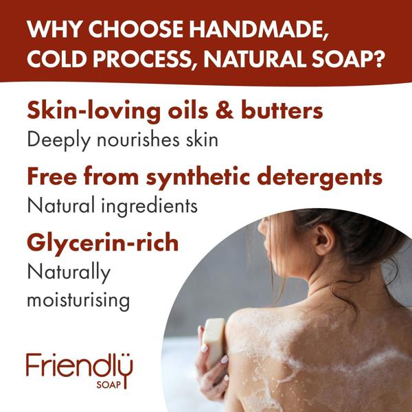 Friendly Soap 3 Pack - Natural Soap - Patchouli