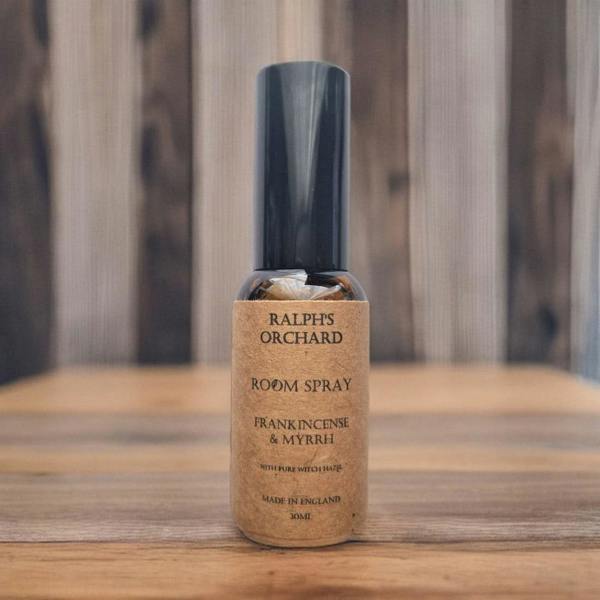 Ralph’s Orchard Elegant Wooden Fragrance Diffuser with Fragrance Oil - Frankincense & Myrrh