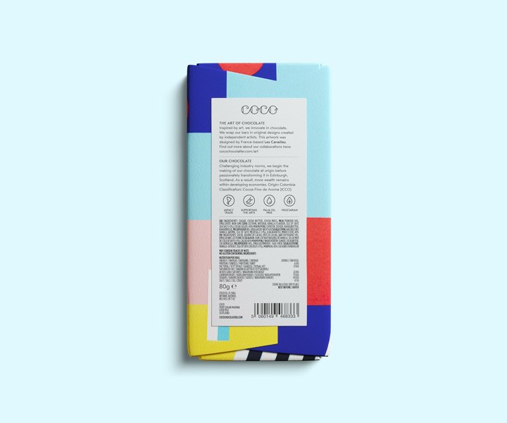 Coco Isle of Skye Sea Salt Milk Chocolate