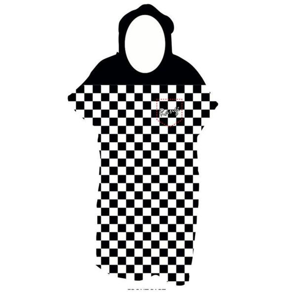Range kids poncho - Black - One Size