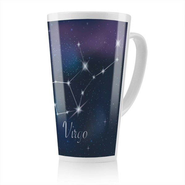 Benjamin Tate Design Zodiac Sign Virgo Dining Latte Mug