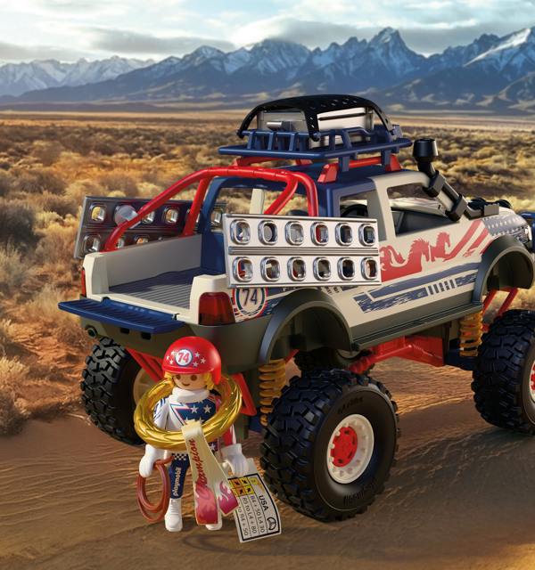 Playmobil Off-Road Truck with Winch & Racing Accessories