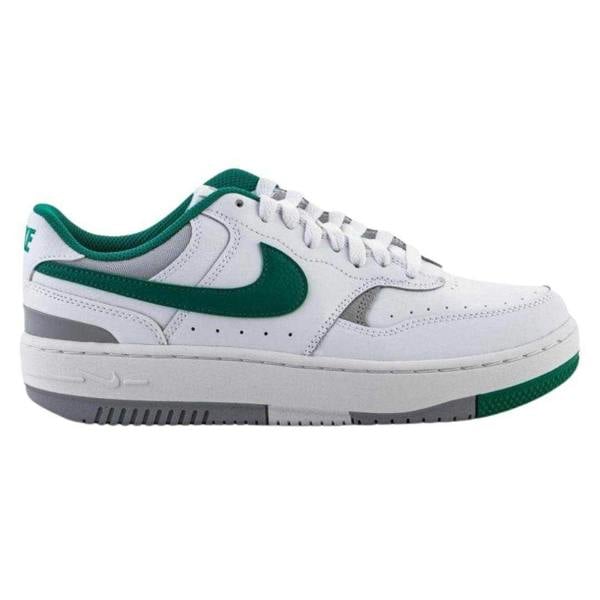 Nike Womens/Ladies Gamma Force Leather Trainers - White/Grey/Green - 