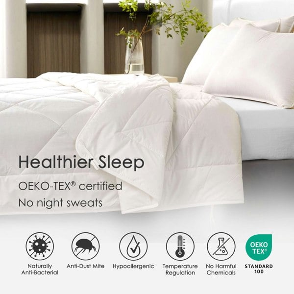 HOMESCAPES Australian Wool 400 GSM Heavy Duvet