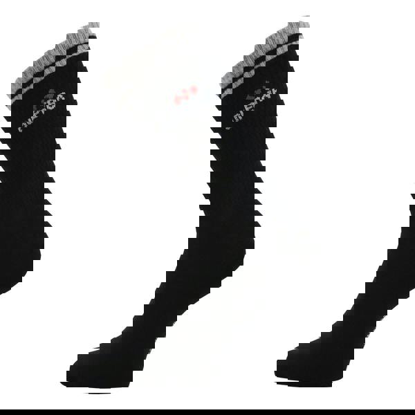 Superga Unisex Adult Ribbed Knitted Socks (Pack of 3) - Black - 