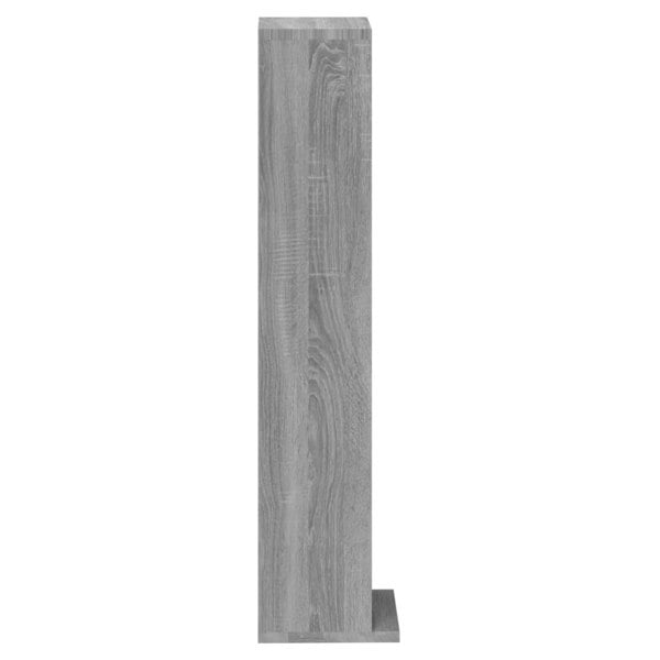 Berkfield CD Cabinet Grey Sonoma 21x20x88 cm Engineered Wood