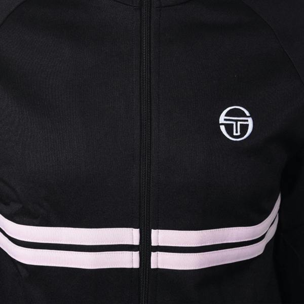 Sergio Tacchini Dallas Track Top Jacket Black/Light Lilac