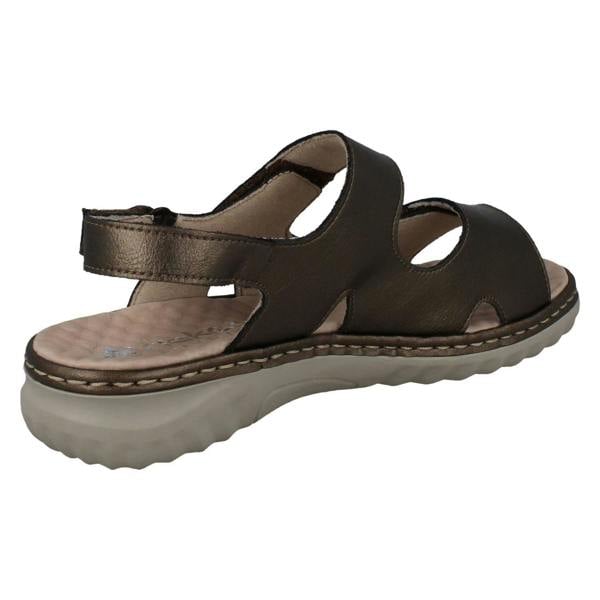 Rieker Ladies Rieker Adjustable Back Sandals 60462