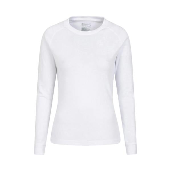 Mountain Warehouse Womens Talus Long-Sleeved Top - White