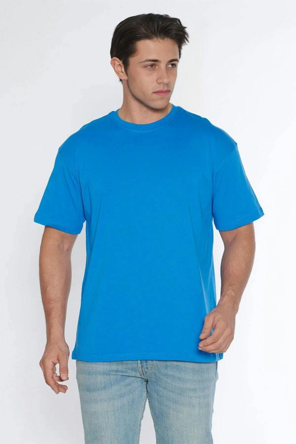 WOVCOR Crew Neck 100% Cotton Oversize Men's T-Shirt