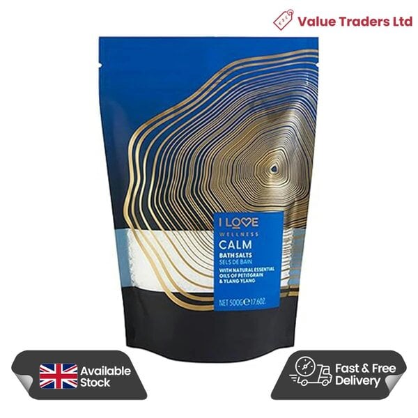 I LOVE Wellness Calm Bath Salts, 500g