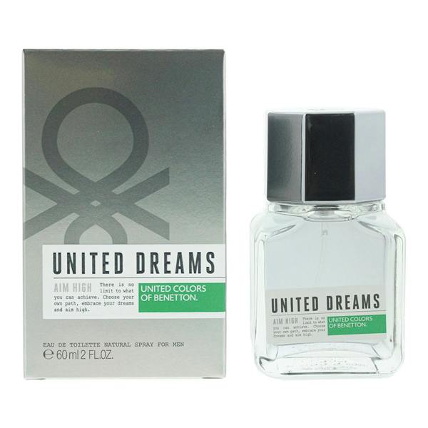 Benetton United Dreams Aim High Mens Eau De Toilette 60ml Fragrance