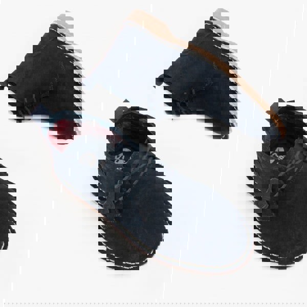 Popps VESPA Unisex Desert Boots Navy