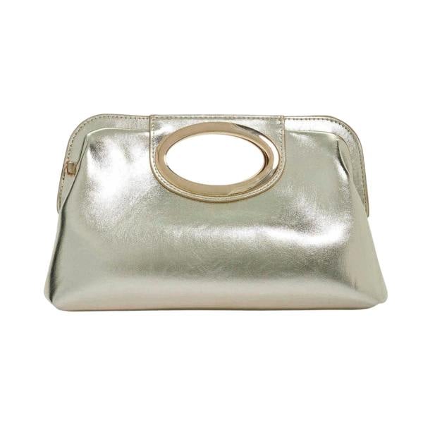Dune London Womens/Ladies Ellsaz Metallic Clutch Bag - Gold - 