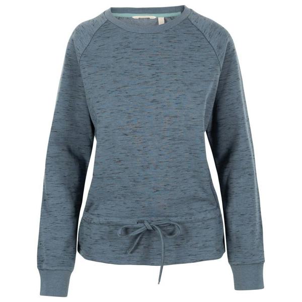 Trespass Womens/Ladies Gretta Marl Round Neck Sweatshirt - Pewter - 