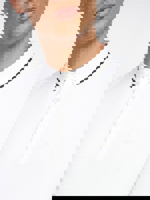 Crosshatch Padro Polo White