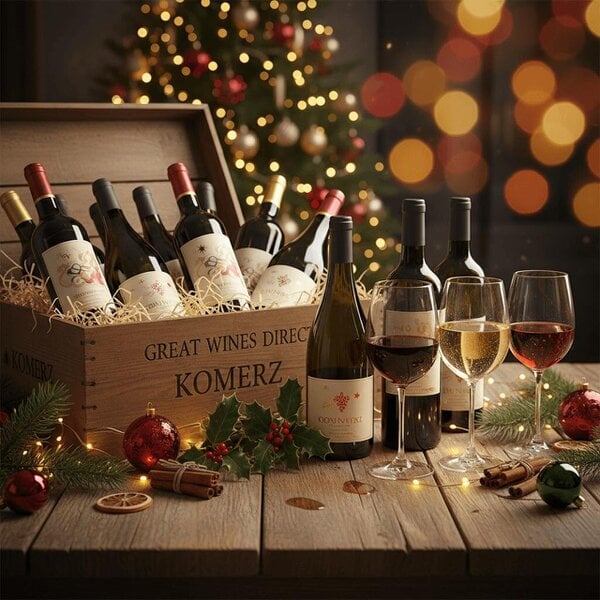 Ultimate Christmas Wine Case – Festive Red, White & Sparkling