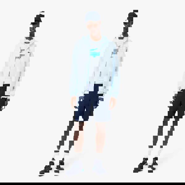 Lacoste Mens Logo Ultra Dry Sport T-Shirt - Blue - 