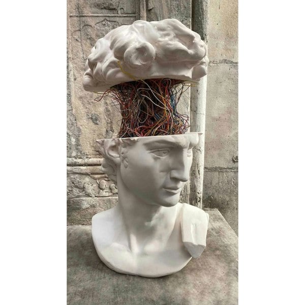 Artchi David Colourful Brain Large