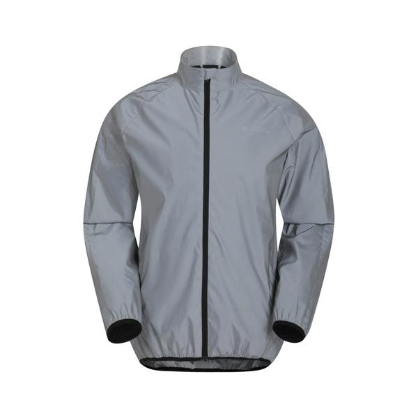 Mountain Warehouse Mens 360 II Reflective Jacket - Silver - 