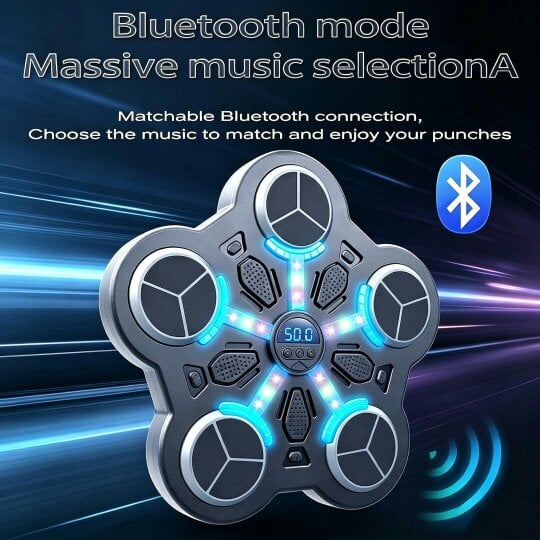 Havendro Music Boxing Machine Smart Musical Boxing Machine with Gloves Punching Machine