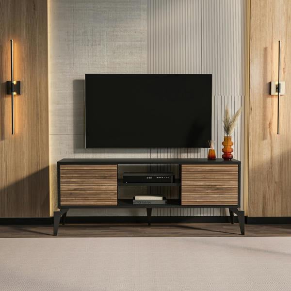 Decorotika Lojo Modern Tv Stand TV Cabinet for TV's up to 55"