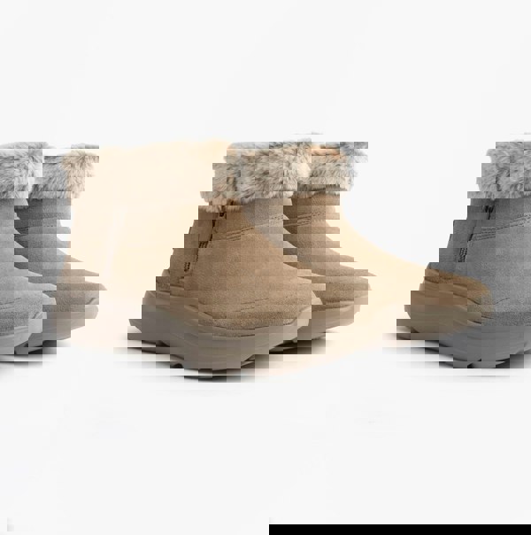 Skechers ON-THE-GO ENCORE - SNOW-CAPPE Womens Boots Dark Taupe