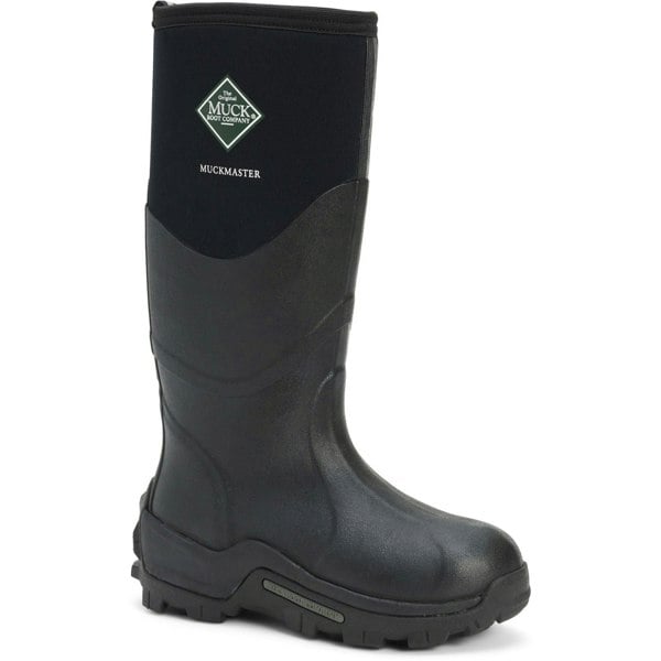 Muck Boots Muckmaster High Unisex Wellington Boots in Black
